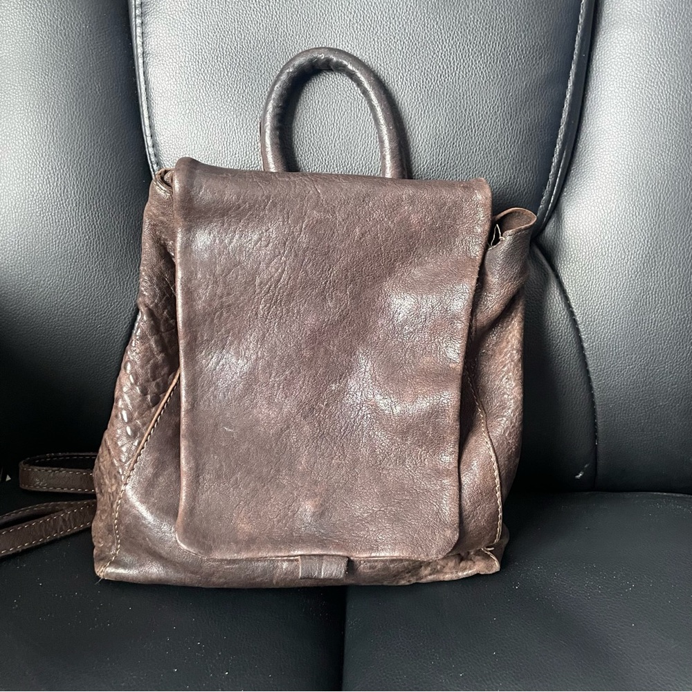 Malorie Urbanovitch Mini Leather Backpack